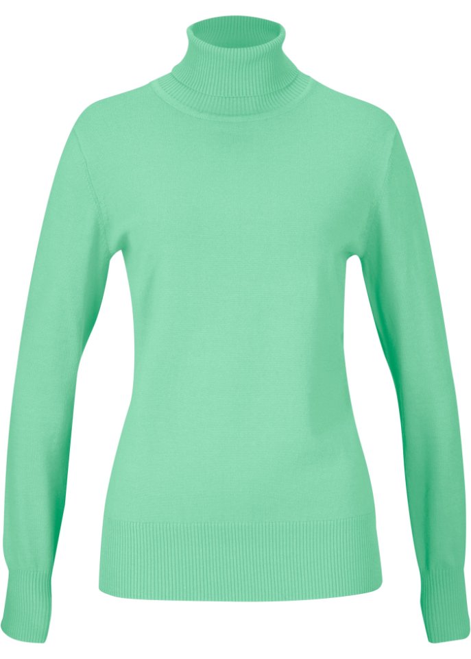 Basic Rollkragenpullover