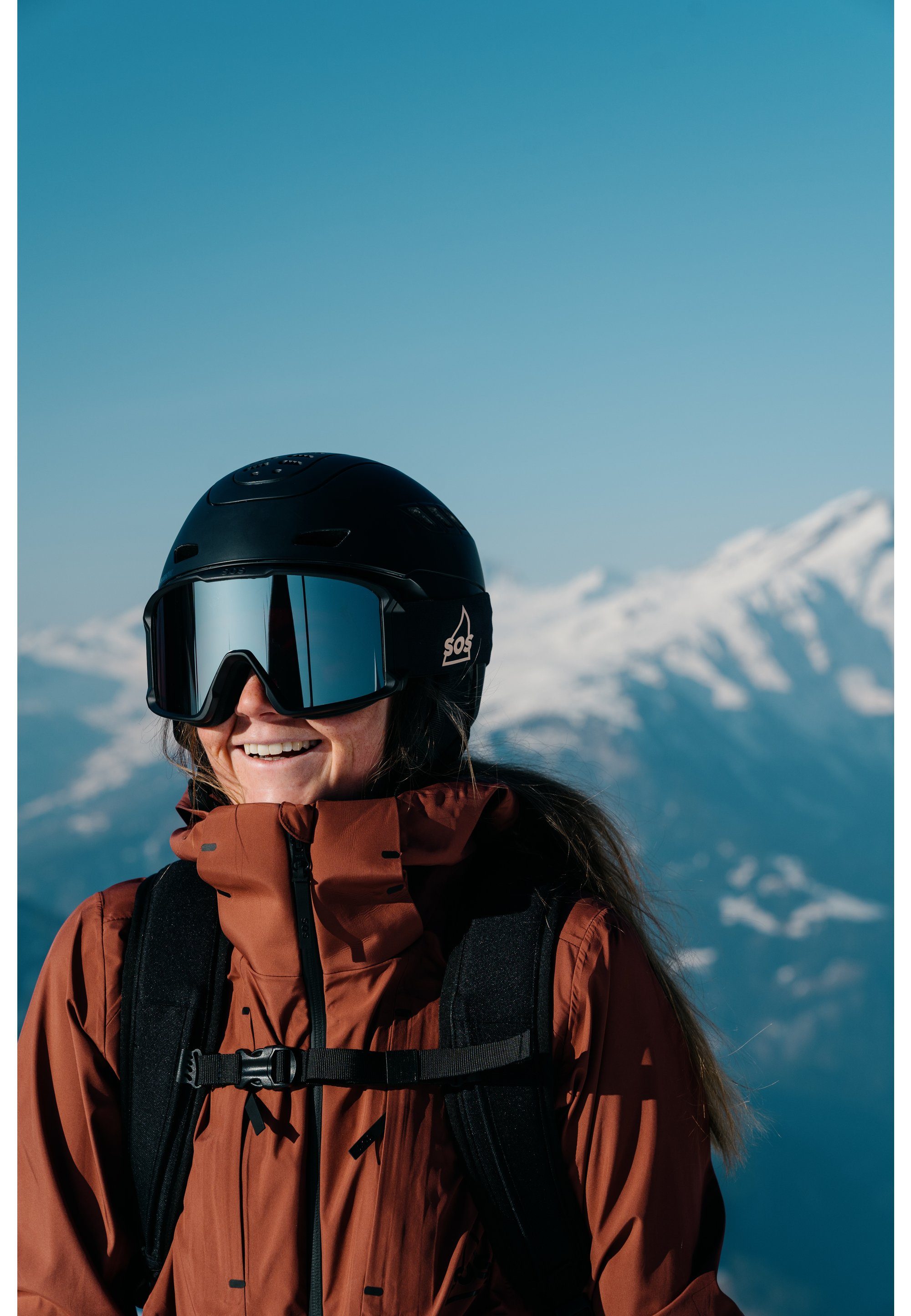 SOS Skijacke Alta mit wasserabweisender Membran