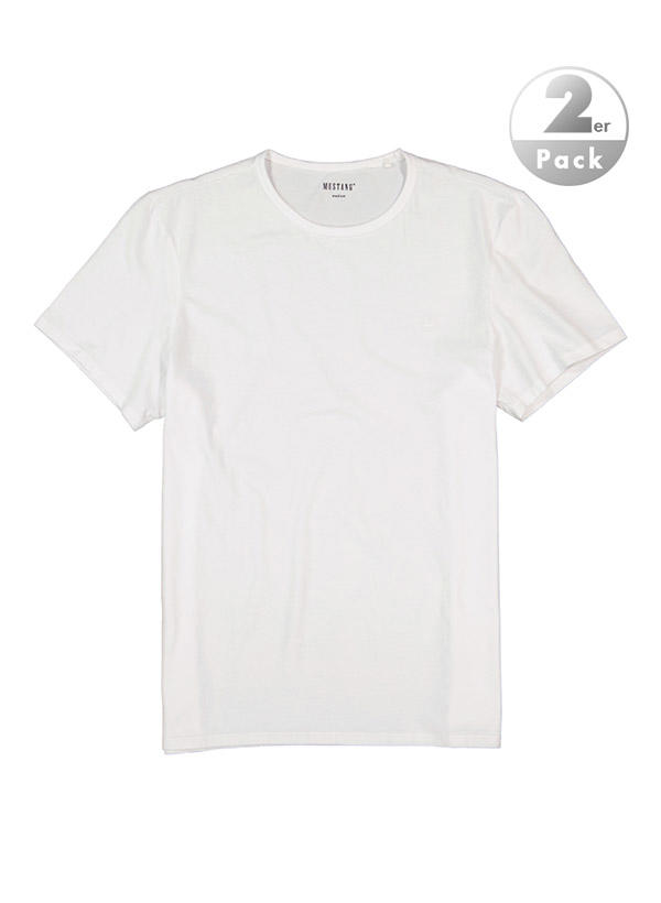 MUSTANG, T-Shirts, Baumwolle, weiß