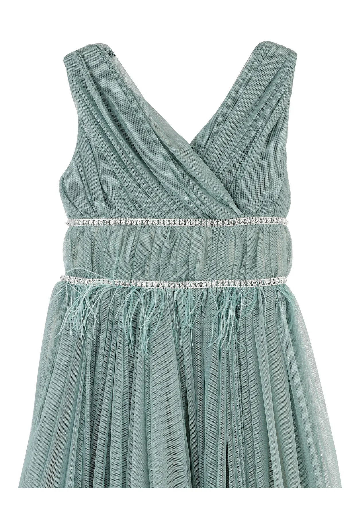 Civil Girls  Mädchen-Abendkleid aus Tüll in Grün