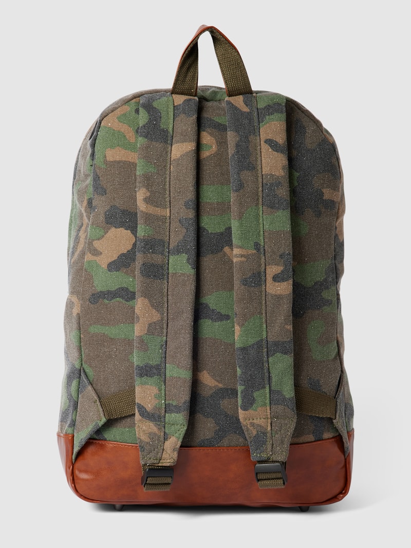 Rucksack mit Camouflage-Muster Modell 'CODY' in khaki