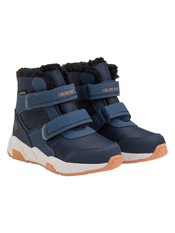 Color Kids Winterboots in Blau günstig kaufen