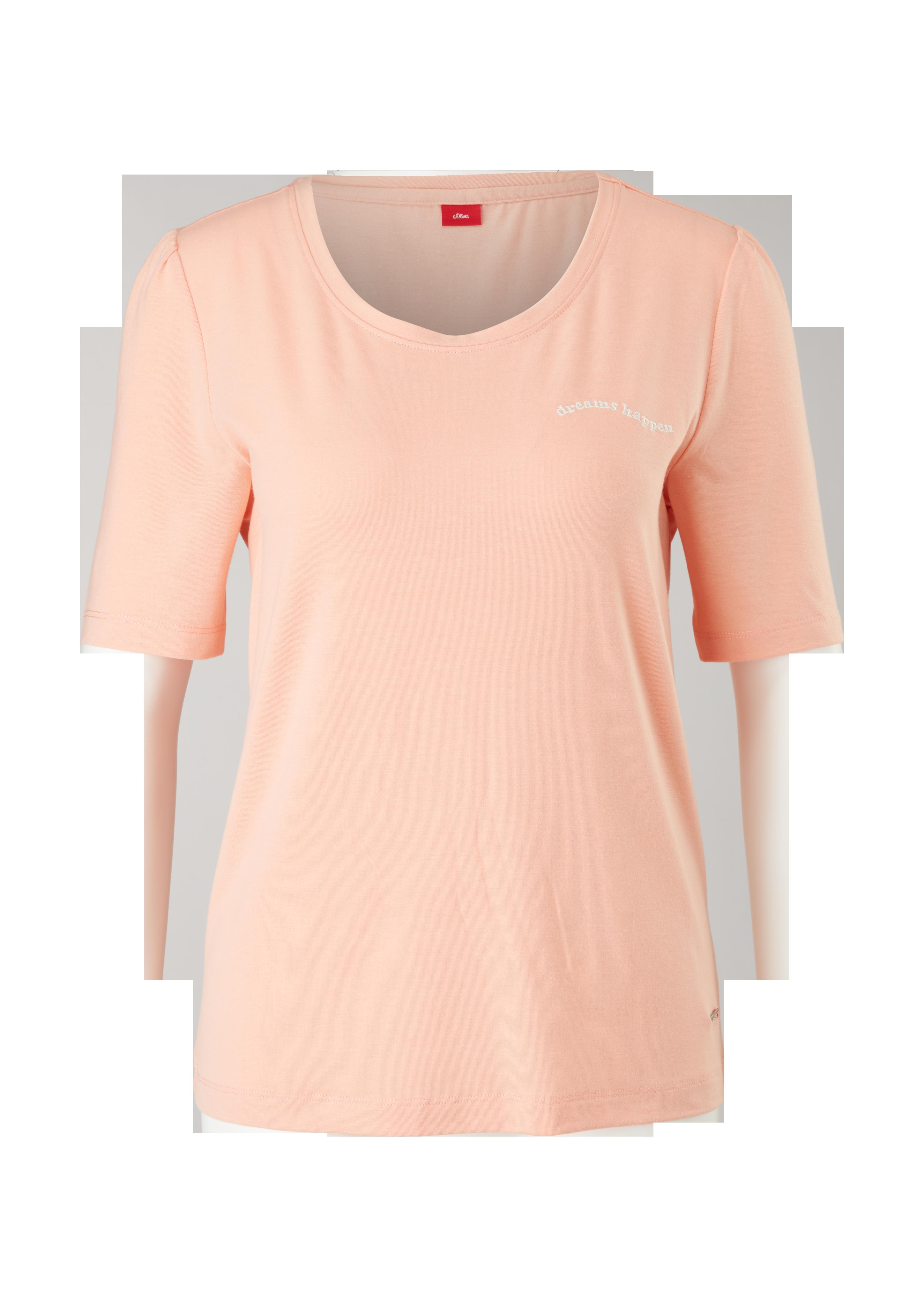 Pyjamashirt mit Stickerei  6006979-2400