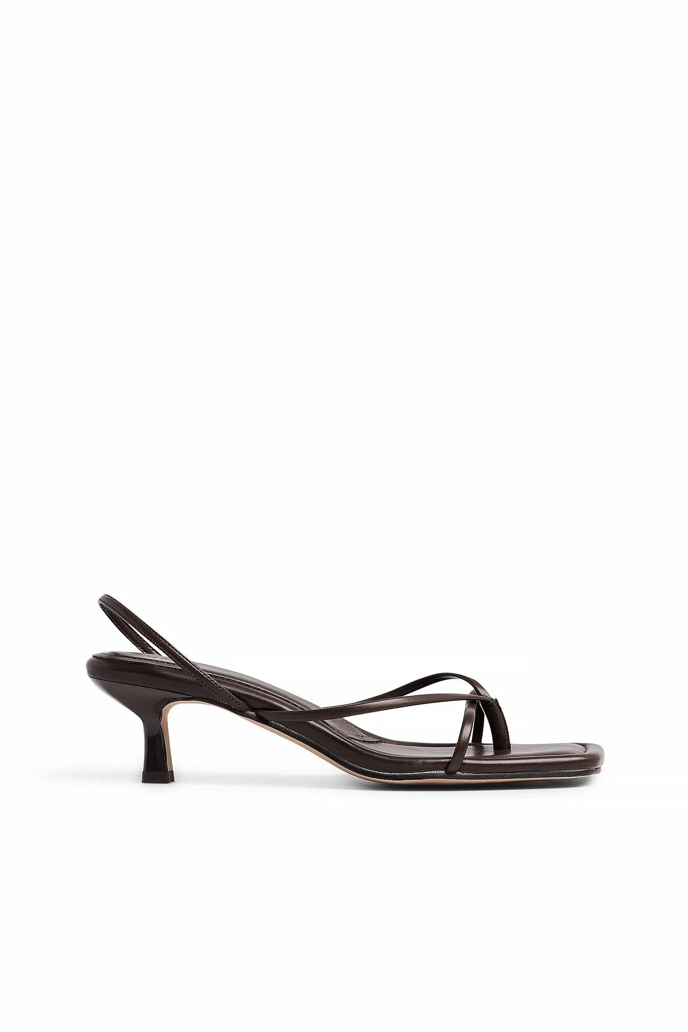 Riemchensandalen mit niedrigem Absatz