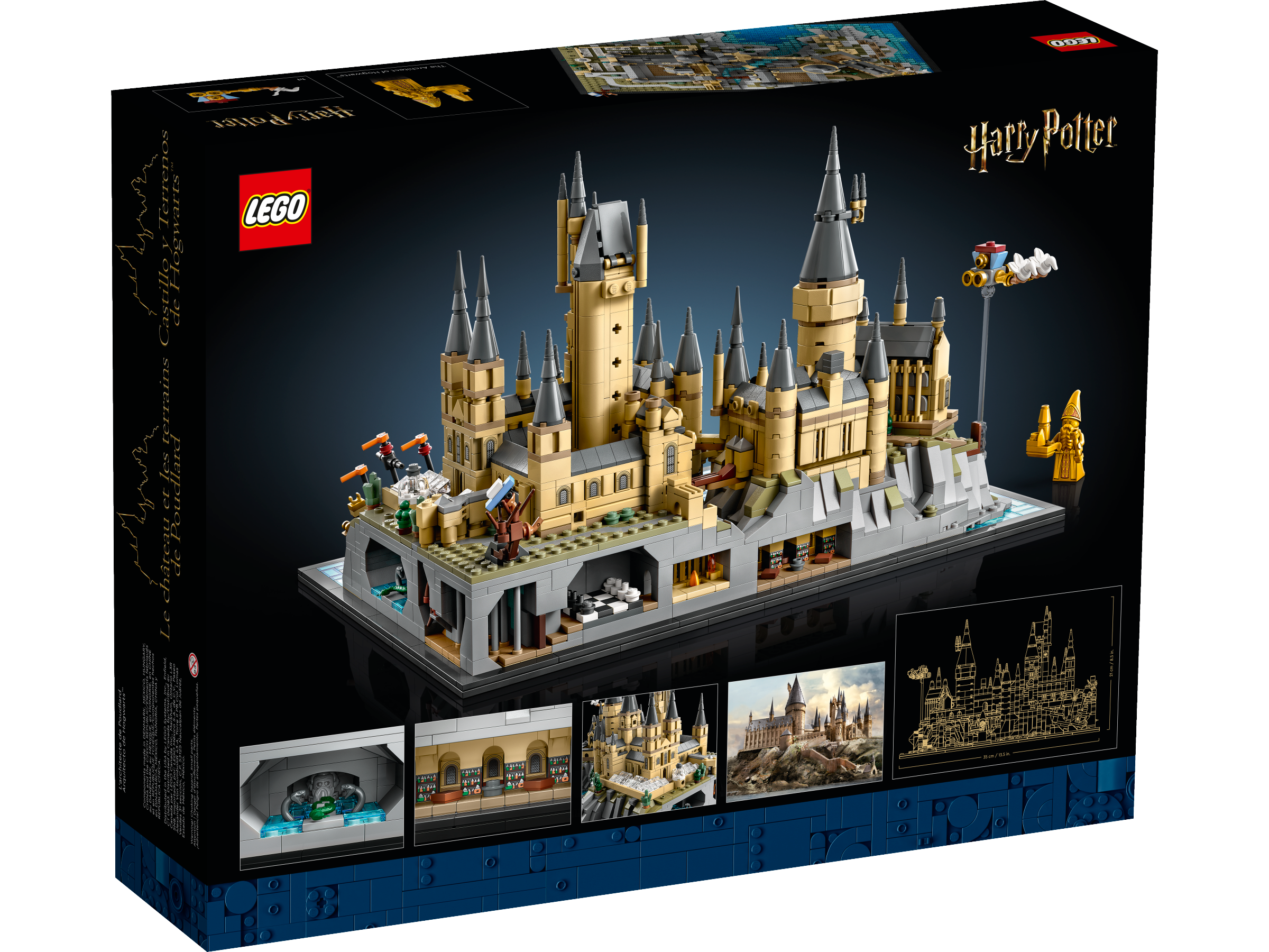 Schloss Hogwarts™ mit Schlossgelände 76419