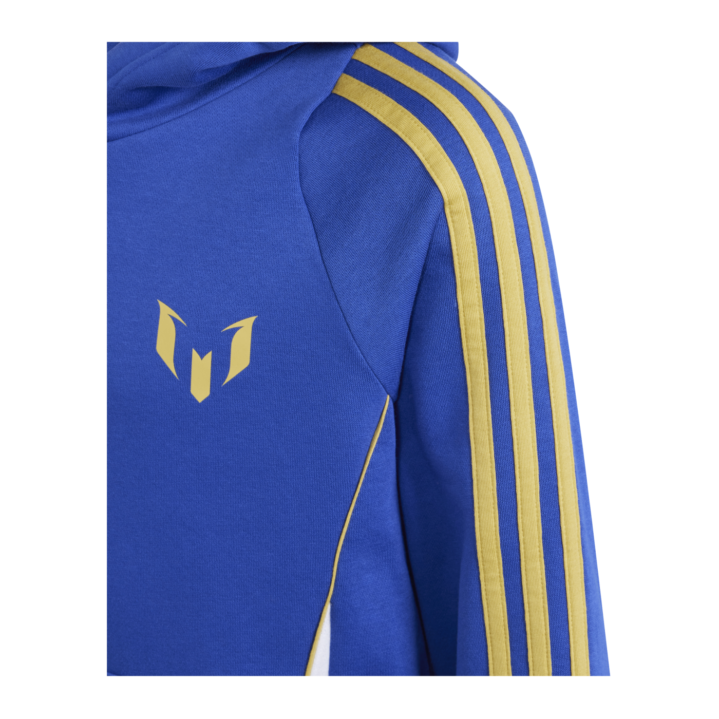adidas Messi Hoody Kids Blau Weiss