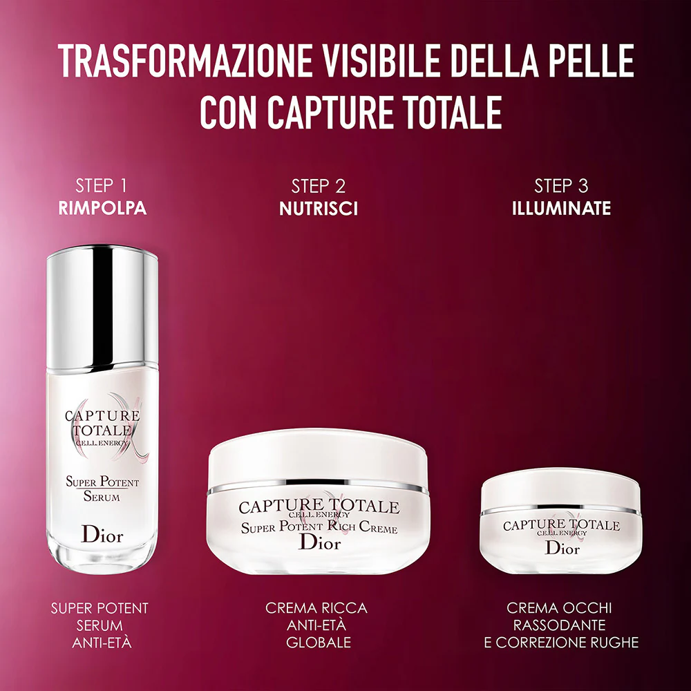 Global Anti-Aging Capture Totale CELL Energy Super Potent Rich Creme - 24-satni tretman lica protiv bora