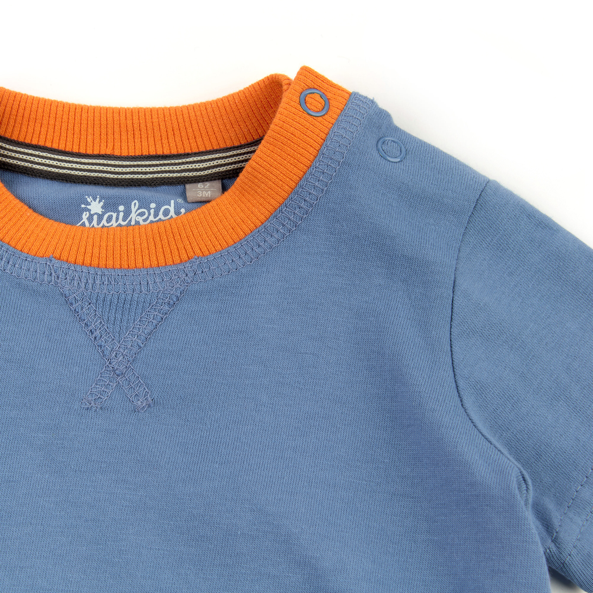 Baby T-Shirt mit Kran Motiv