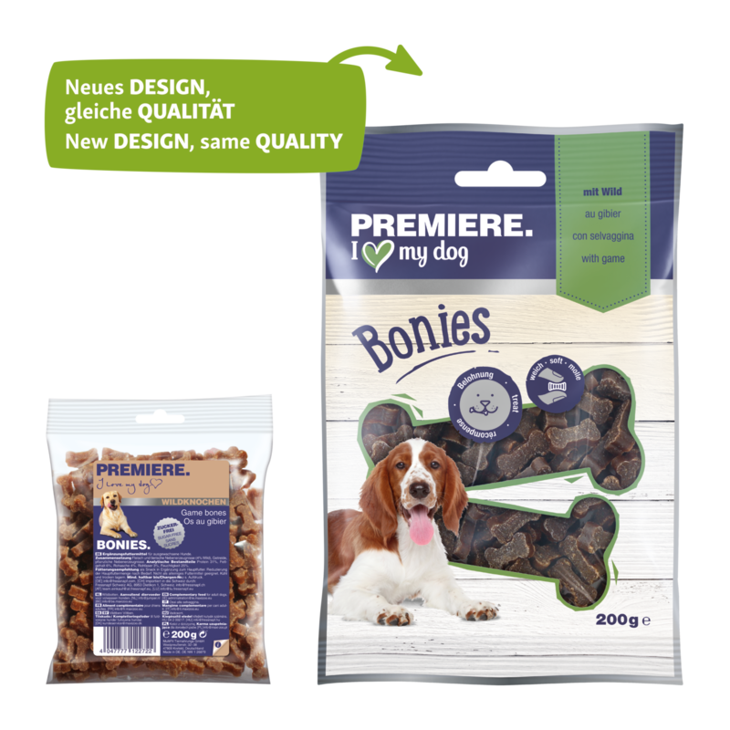 PREMIERE Snacks PREMIERE Bonies 200g Wild