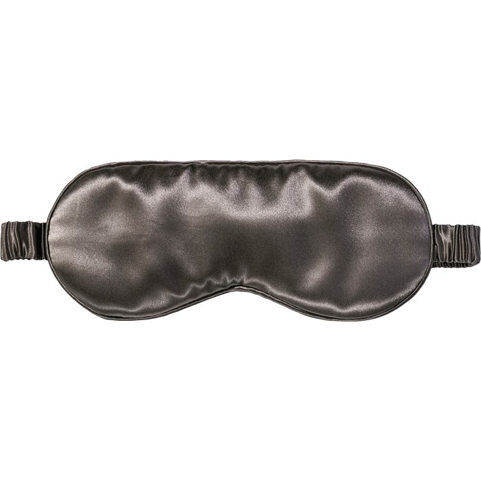 Pure Silk Sleep Mask Charcoal