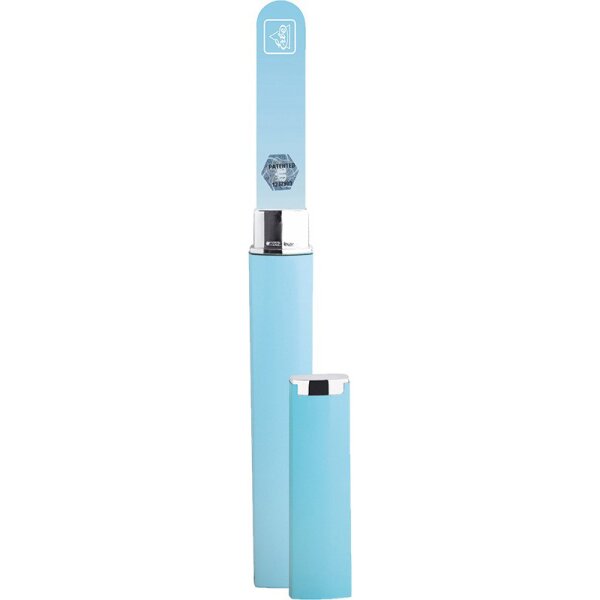 Erbe Solingen Glasfeile Soft-Touch Pastell Blau 14 cm Nagelfeile