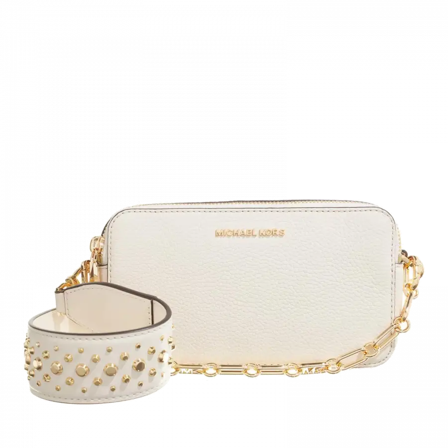 Michael Kors - Michael Kors Shoulder Bags Metallkette White - weiß
