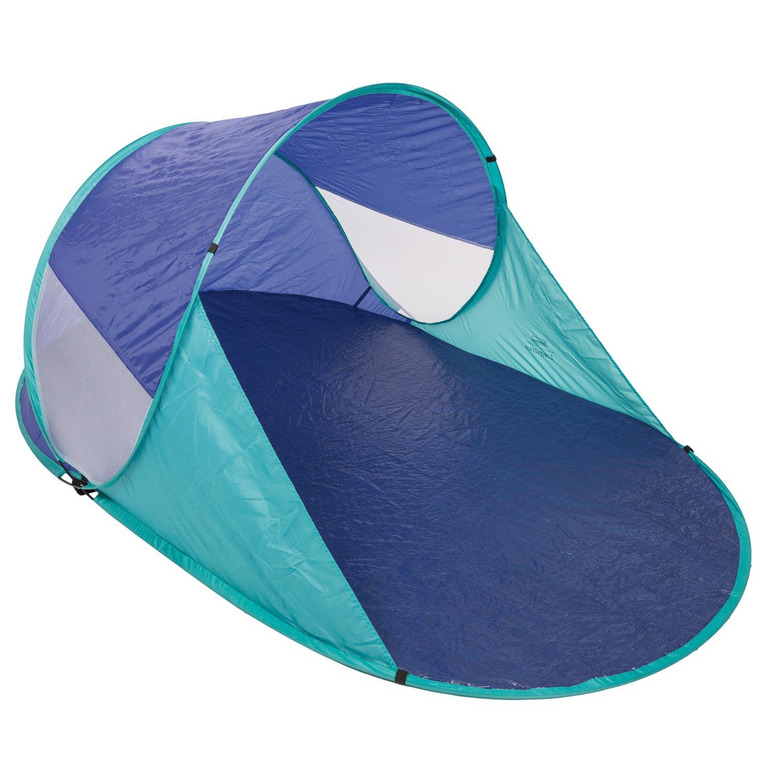 Idena Strandmuschel Idena 7570010 - Pop Up Strandmuschel mit UV Schutz 40+, ca. 2 x 1,2 x