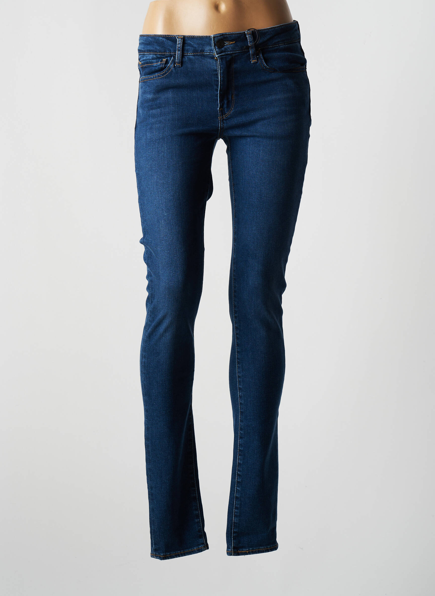 Levis Jeans Skinny Femme couleur bleu