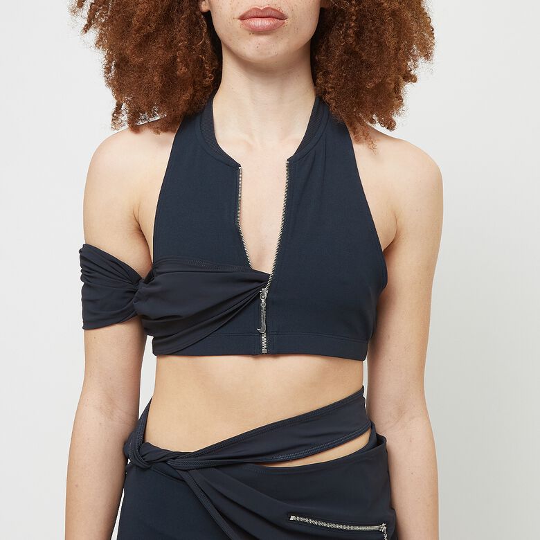 NIKE x Jacquemus Halter Top dark obsidian