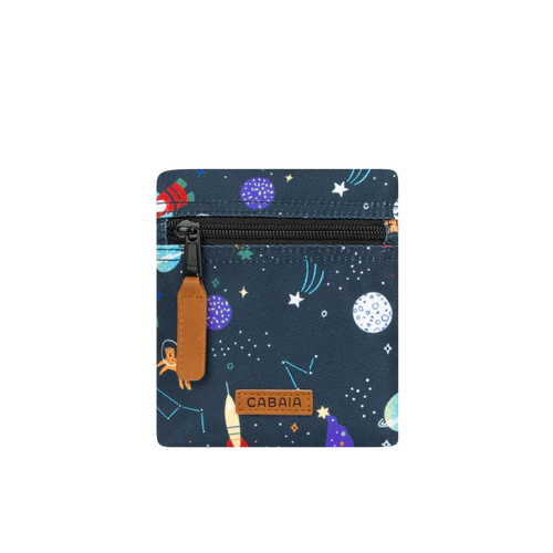 Roswell navy blue side pocket