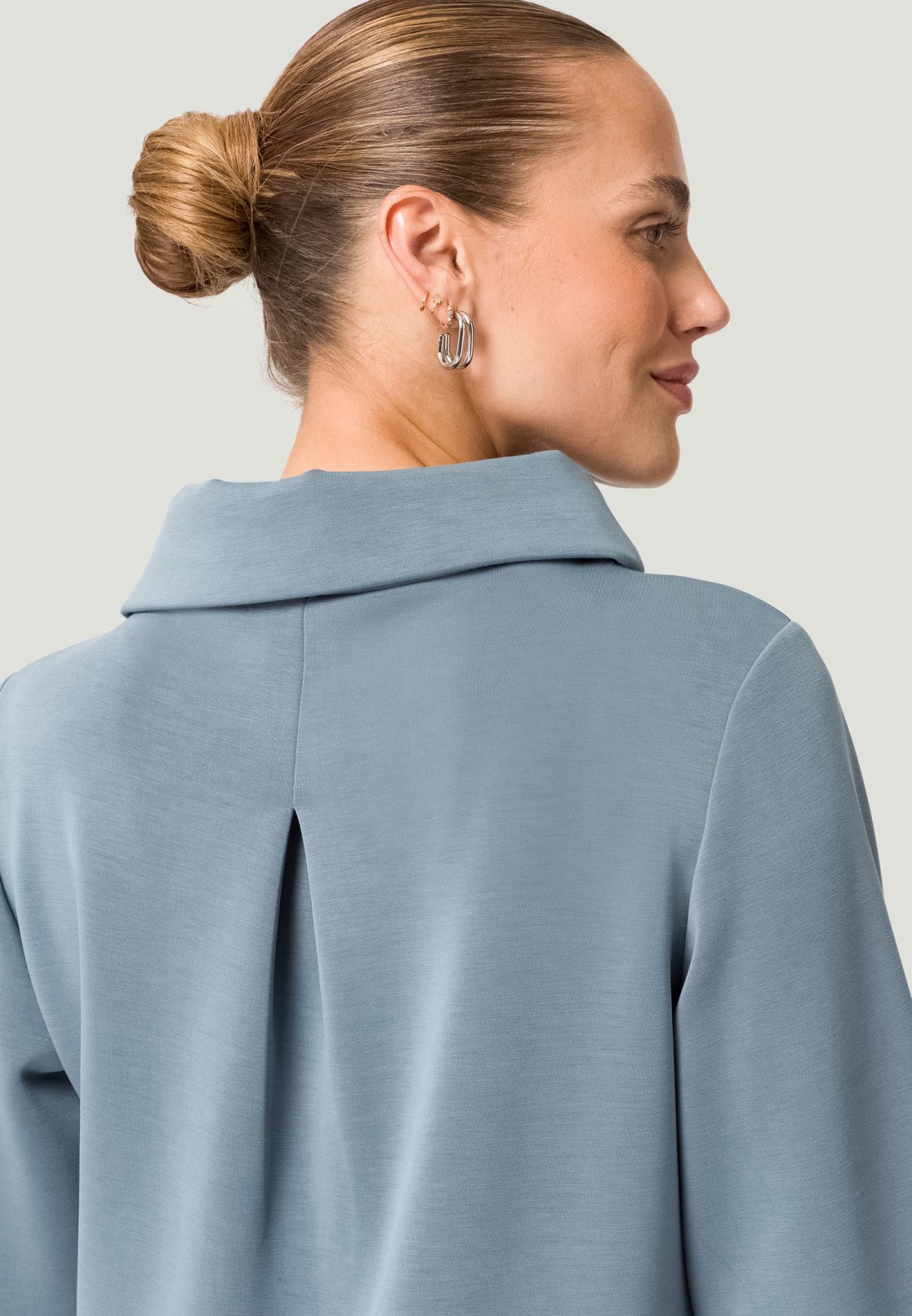 Sweatshirt aus softem Modal Mix
