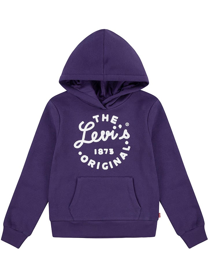 Levi's Kids Hoodie in Lila günstig kaufen
