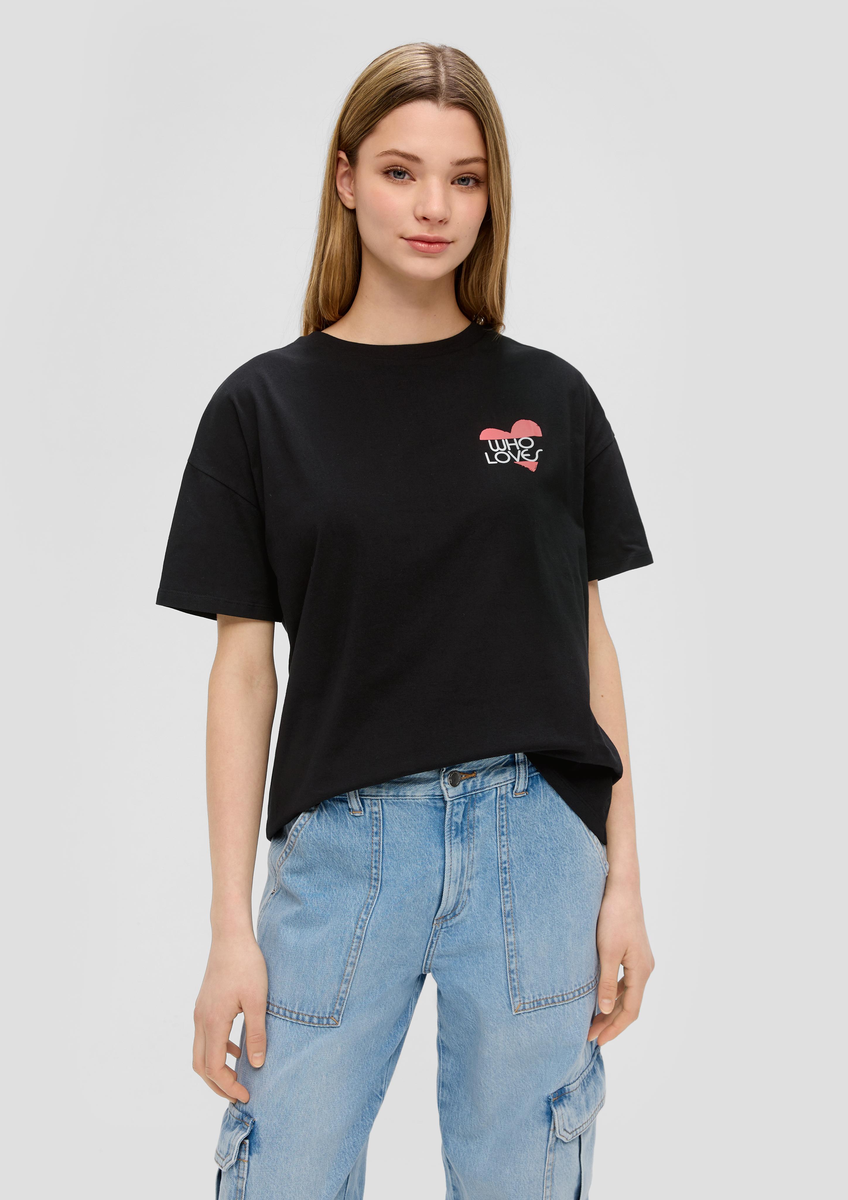Oversize T-Shirt mit Frontprint  2154074-99D0