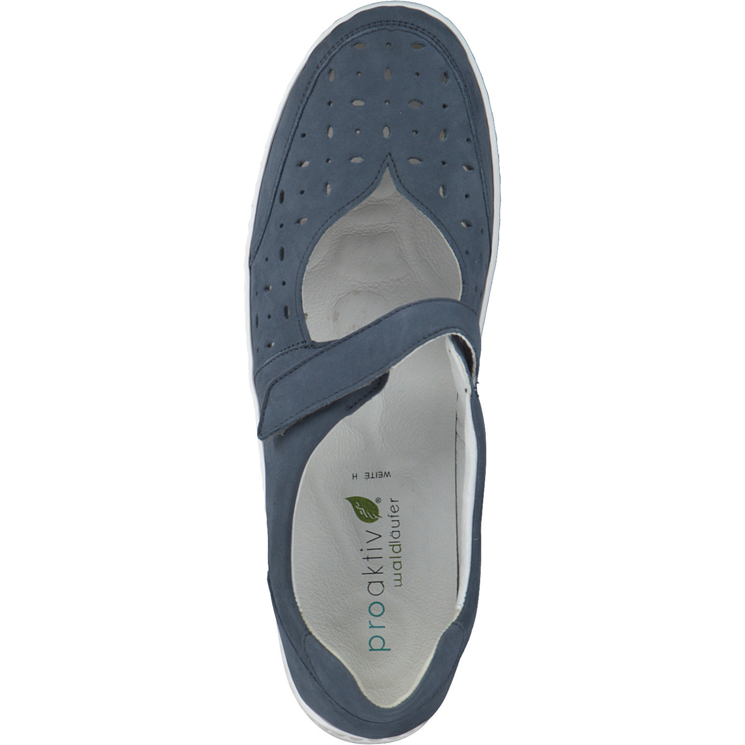 Waldläufer Henni 496325, Komfort-Ballerinas, Damen, denim