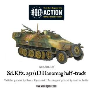 Sd.Kfz 251/1 ausf D Hanomag Halftrack (plastic)