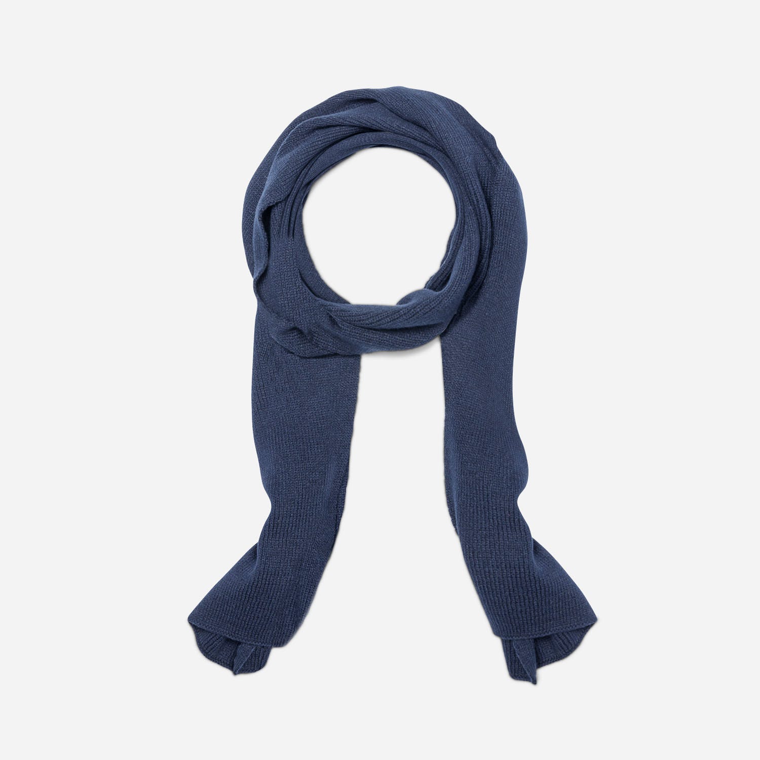Echarpe JACK & JONES bleue en tricot