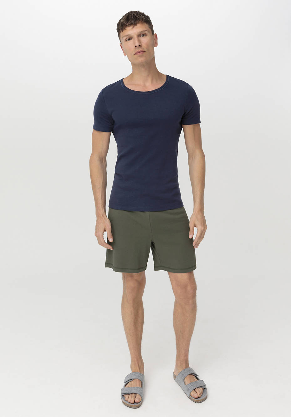 T-Shirt aus reiner Bio-Baumwolle, 2er-Pack