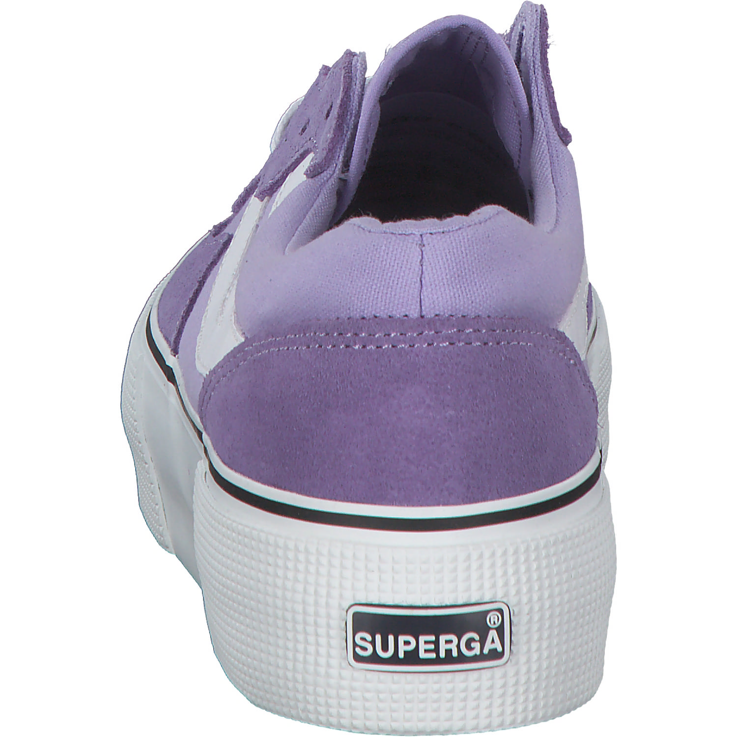 Superga 3041 Revolly Colorblock S1151MW, Schnürschuhe, Damen, violet lilla white