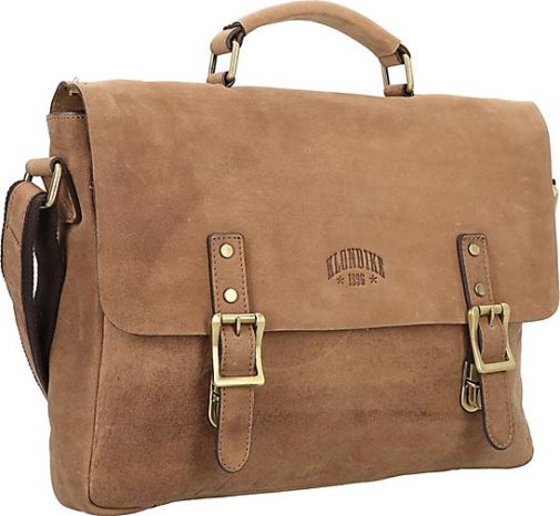 Klondike 1896 Bill Aktentasche Leder 37 cm