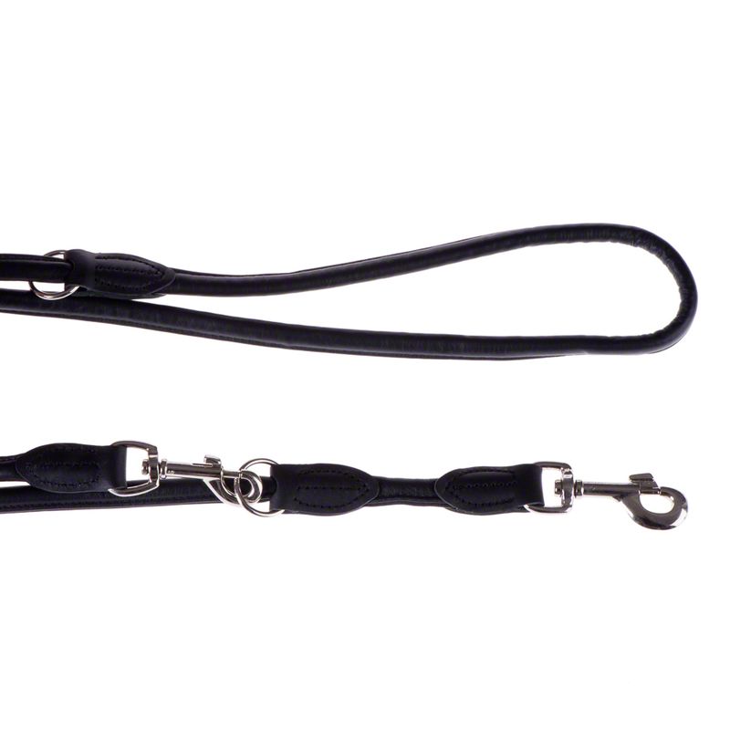 HUNTER Hundeleine Round & Soft Elk - schwarz zu TOP-Preisen