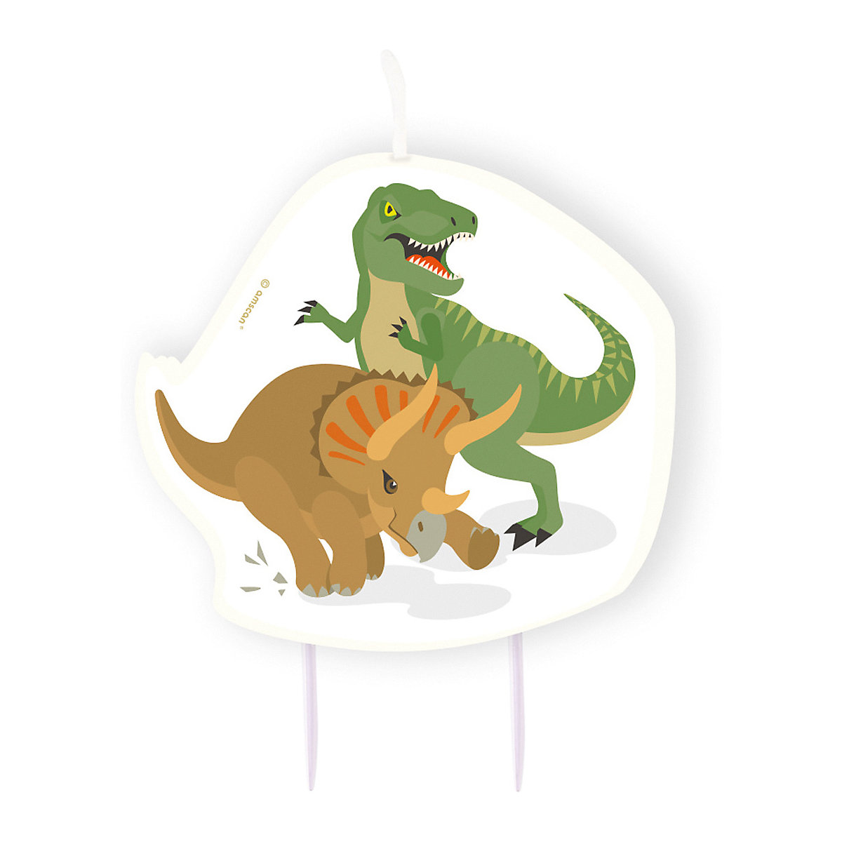 Geburtstagskerze              Happy Dinosaur