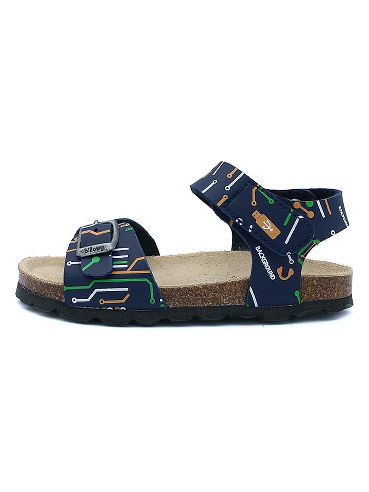 billowy Sandalen in Dunkelblau günstig kaufen 26