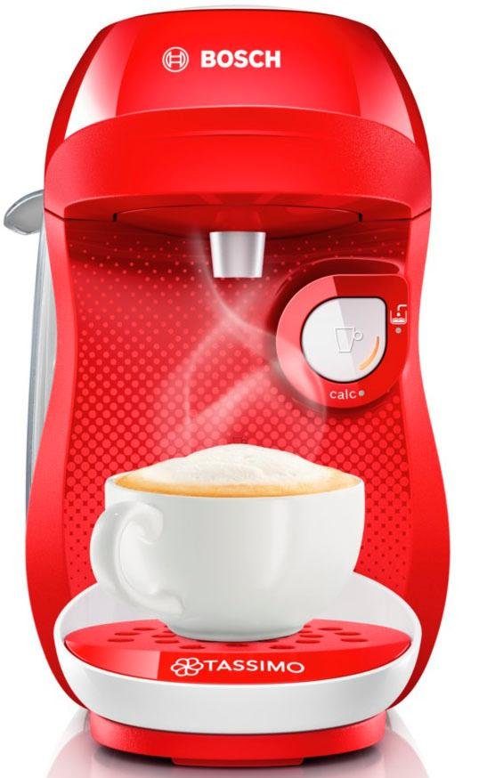 TASSIMO Kapselmaschine HAPPY TAS1006, 1400 W, vollautomatisch, geeignet für alle Tassen, platzsparend