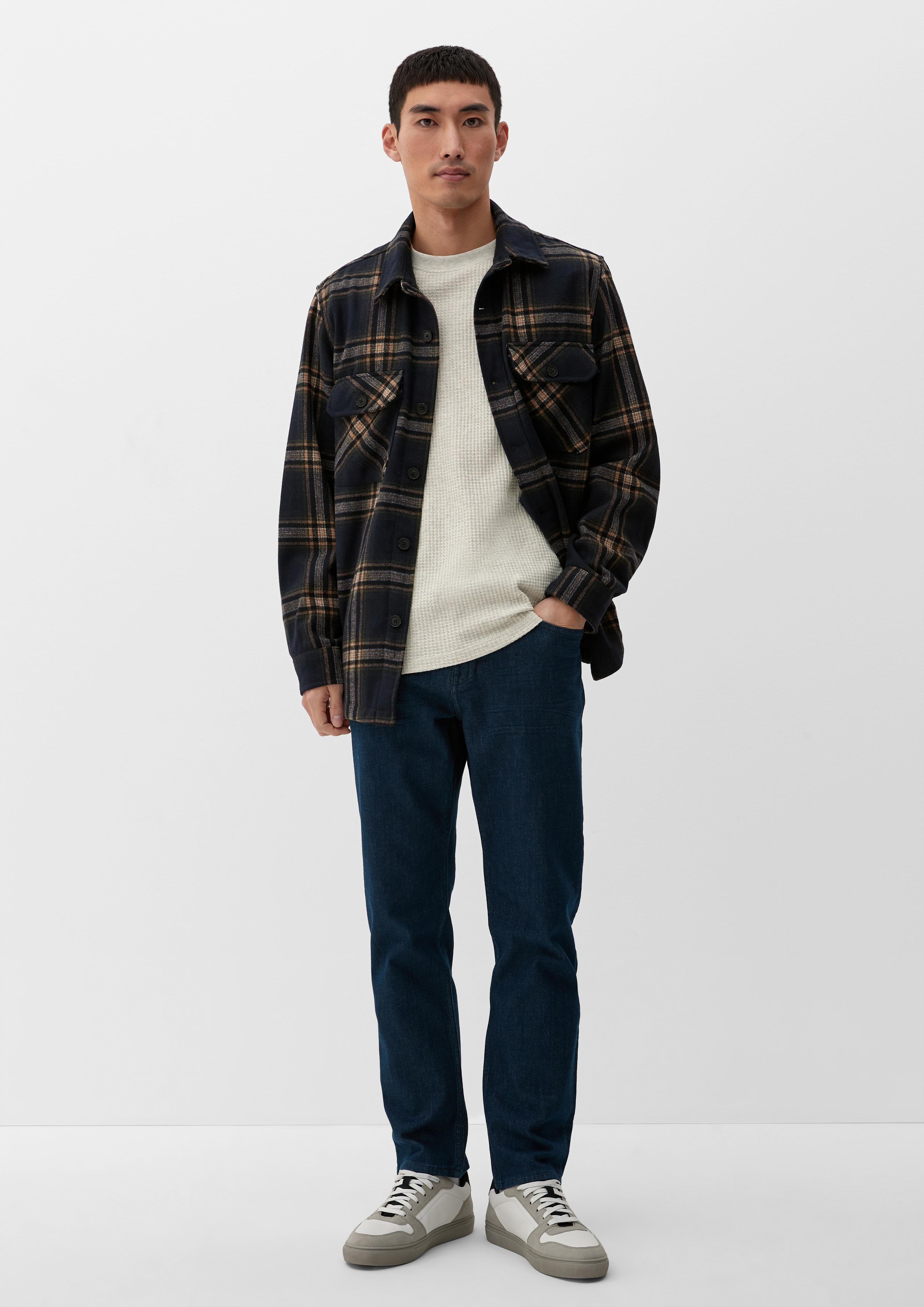 Longsleeve mit Waffelpiqué-Struktur  2125976-0705
