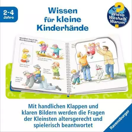 Ravensburger Wieso? Weshalb? Warum? junior, Band 32: Ängstlich, wütend, fröhlich sein