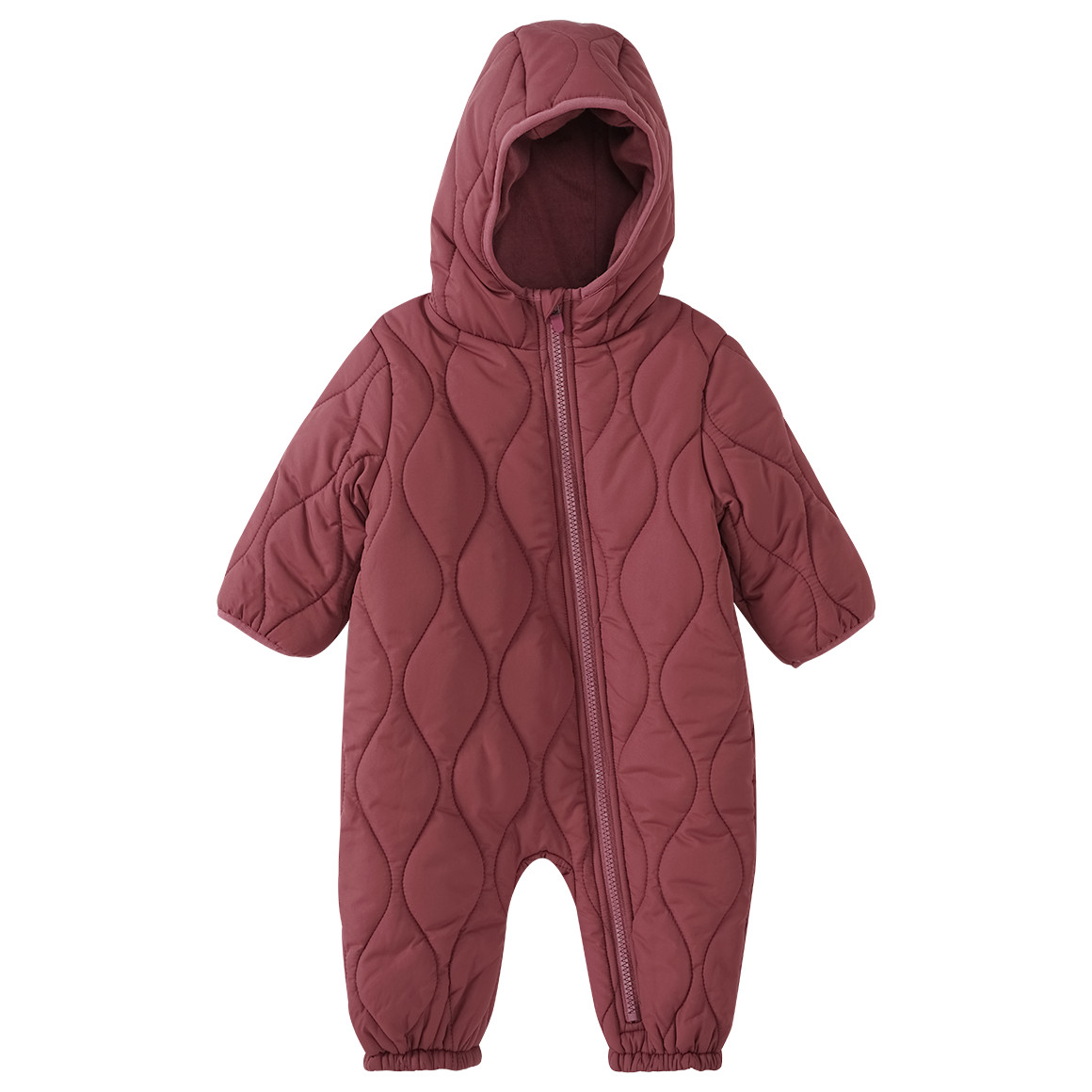 Newborn Winteroverall mit Kapuze