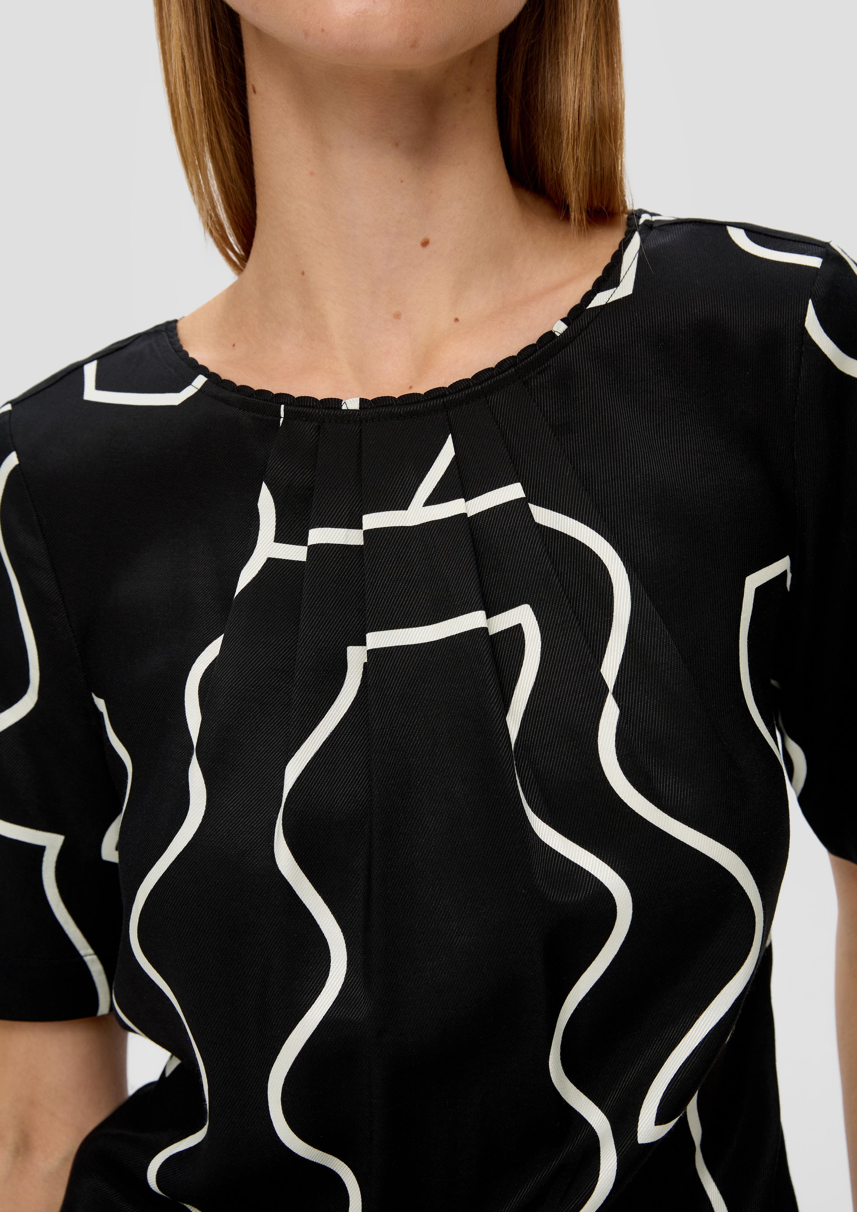 Twillbluse aus Viskose  2136610-99A5