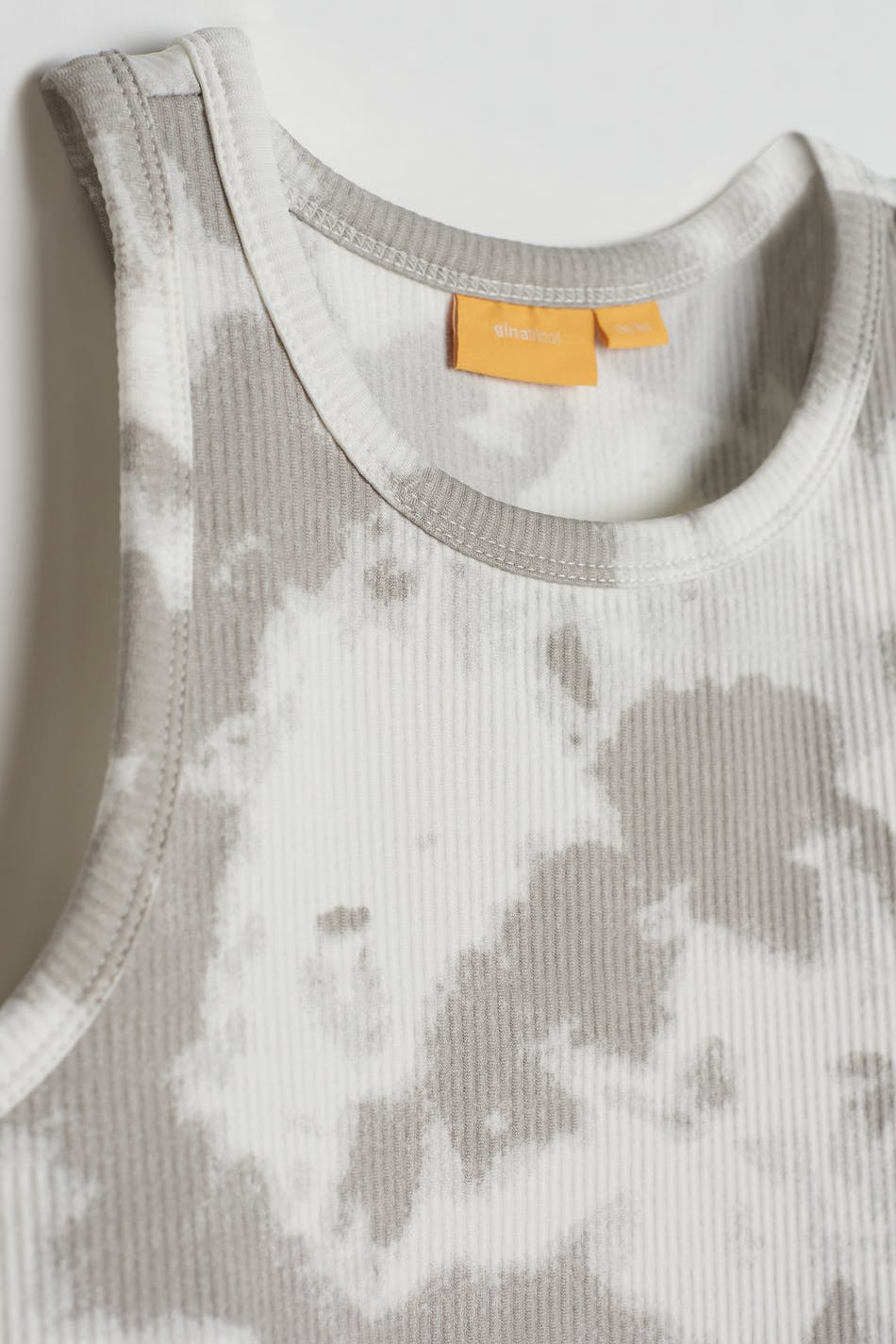 S rib tank top