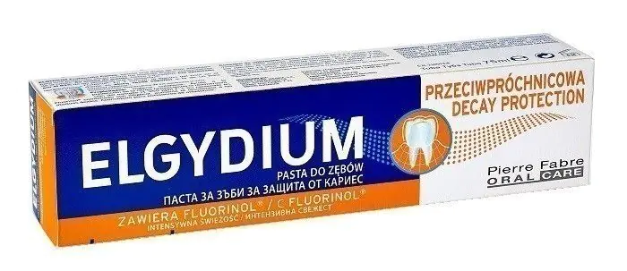 Elgydium tandpasta mod huller