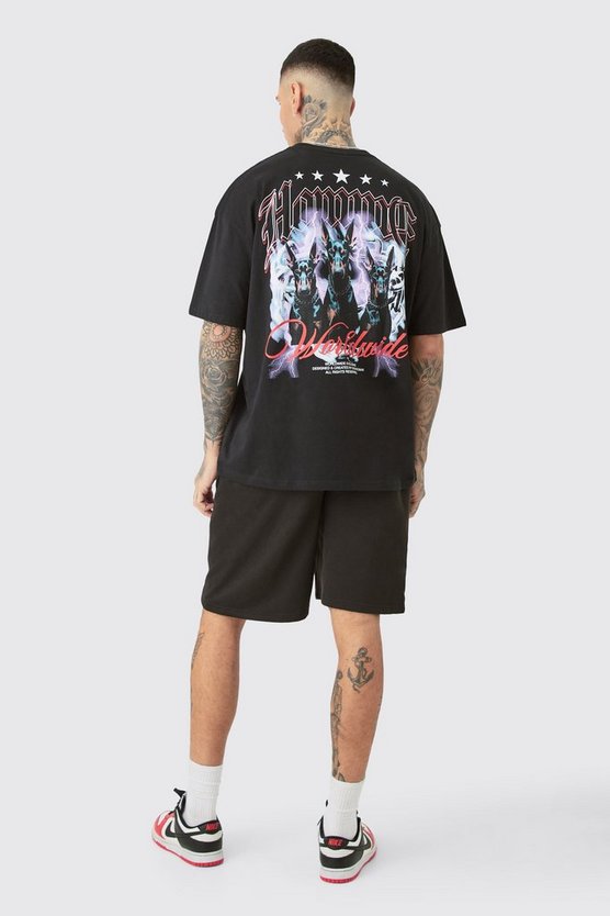 Tall Homme T-Shirt in Schwarz