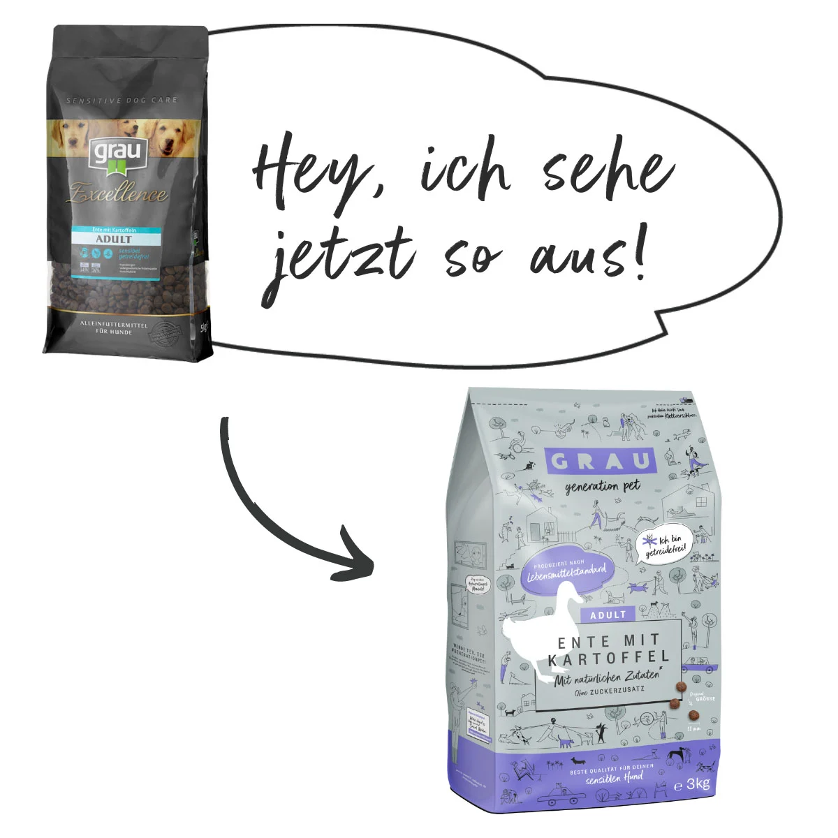 GRAU Ente mit Kartoffel günstig kaufen bei ZooRoyal