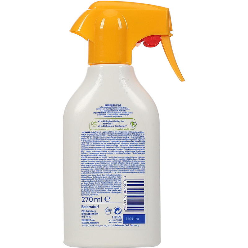Nivea Nivea Sun SPF50 270 ml spray Kids