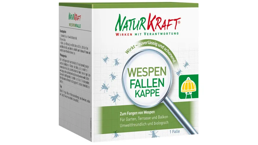 NaturKraft Wespenfallen Kappe Insektenschutz