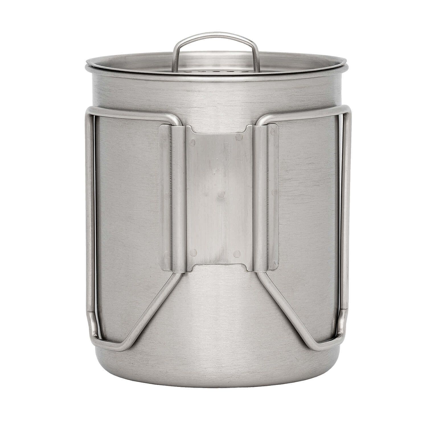 Edelstahl Becher mit Deckel 700 ml