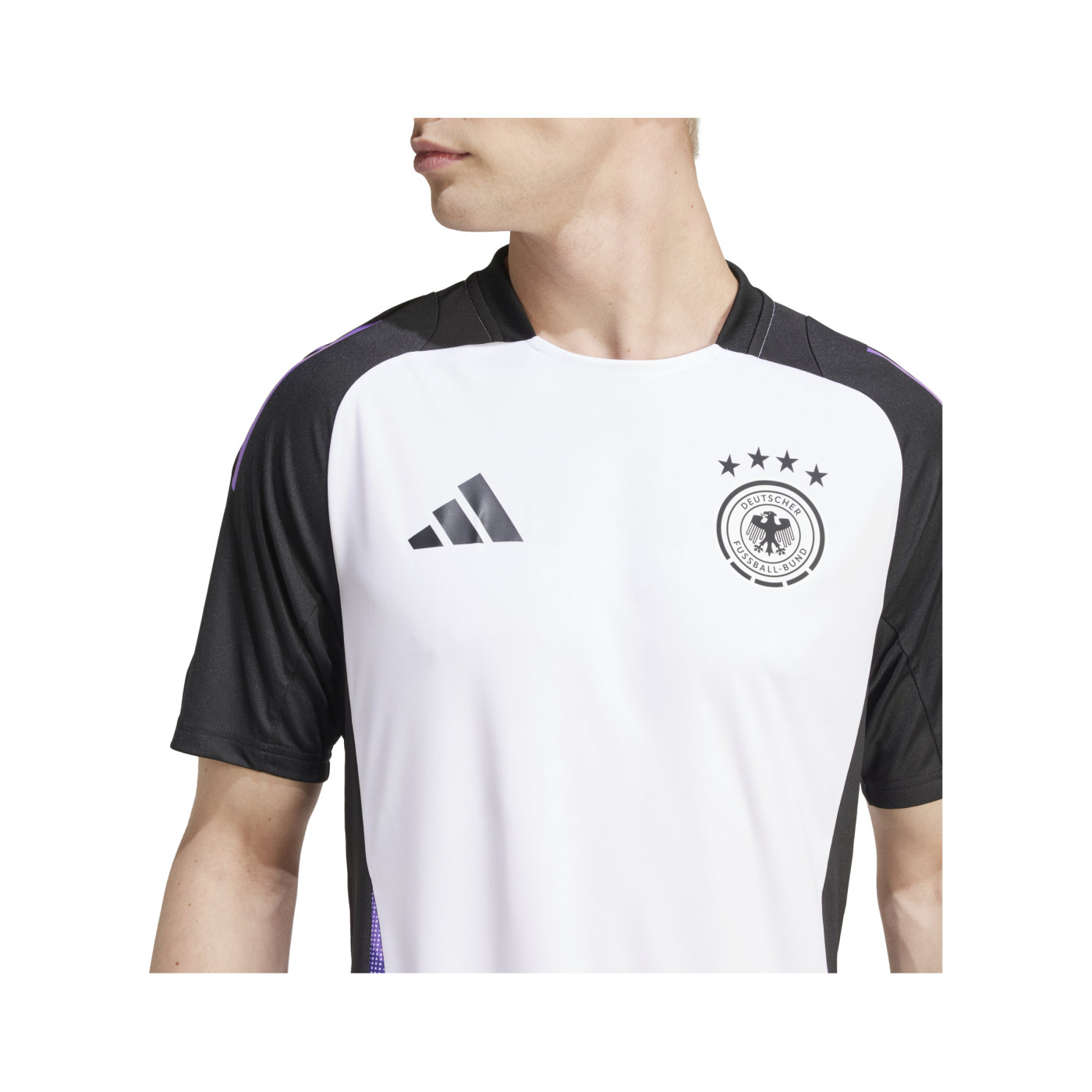 adidas DFB Deutschland Trainingsshirt EM 2024 Weiss
