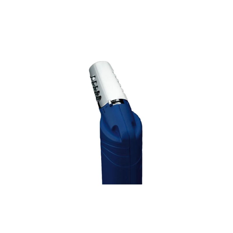 Siglo Oval Table Torch Feuerzeug blau, Zigarettenanzünder.