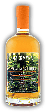 Mackmyra Special Cask Edition Ex. Bourbon Cask 5788 46,6% Mackmyra Special Cask Edition Ex. Bourbon Cask 5788 46,6% Rauchige Rezeptur. Alter 6,2 J. - 0,5	 Liter - Vol 46,6%