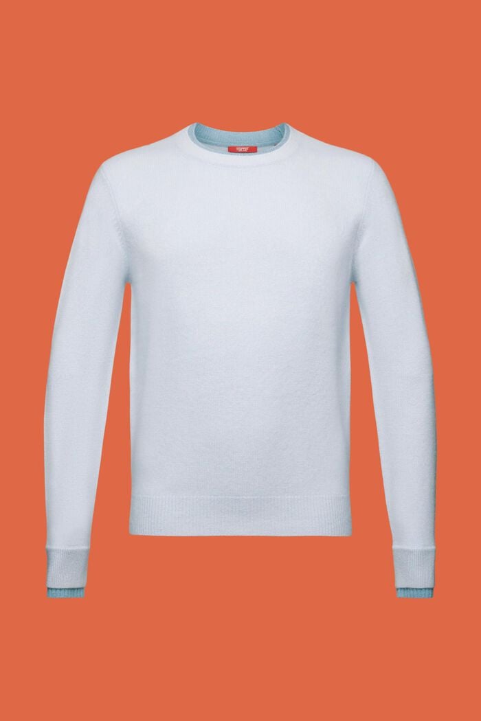 Kaschmirpullover mit Rundhalsausschnitt