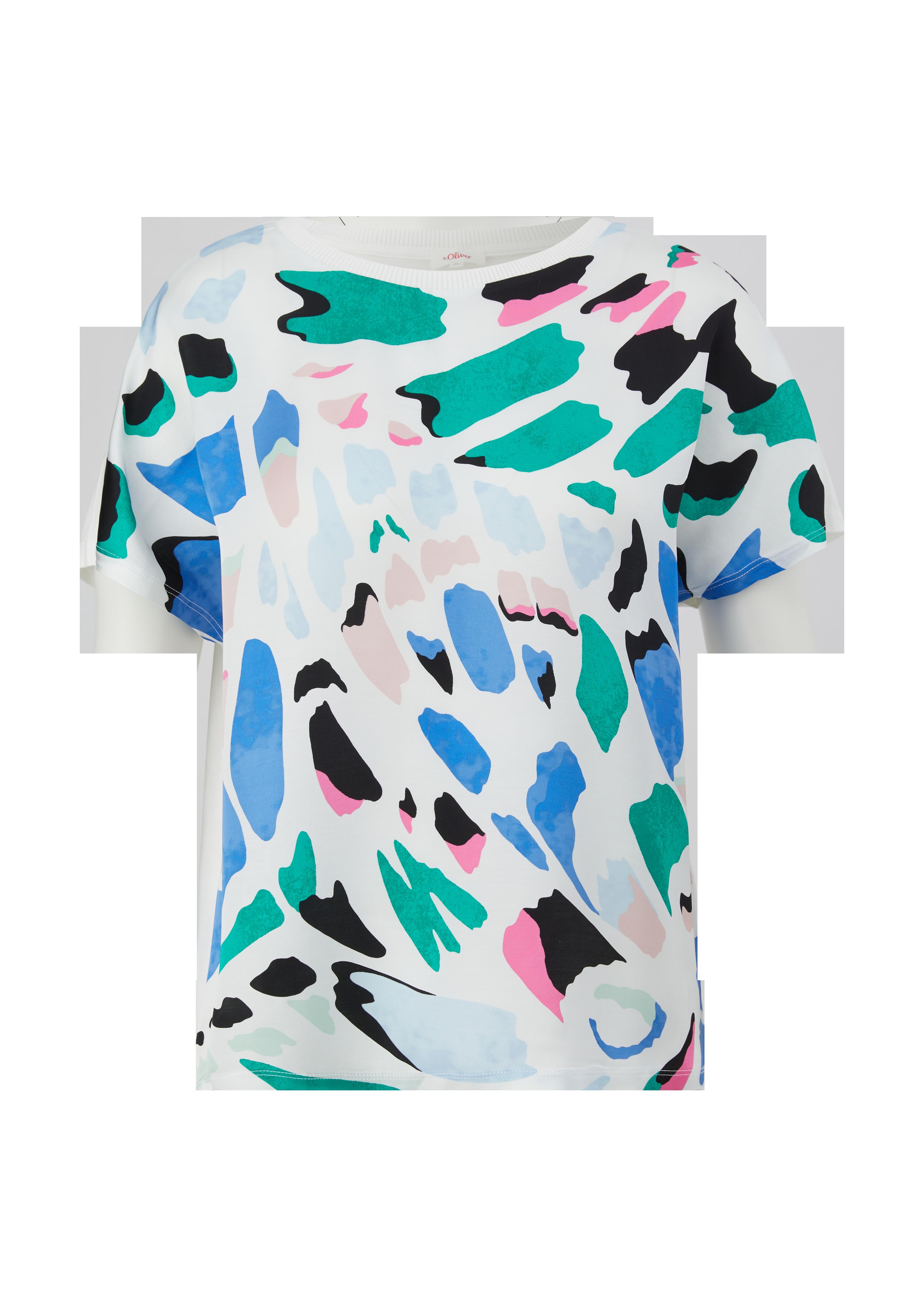 T-Shirt im Fabricmix  2129631-02A0