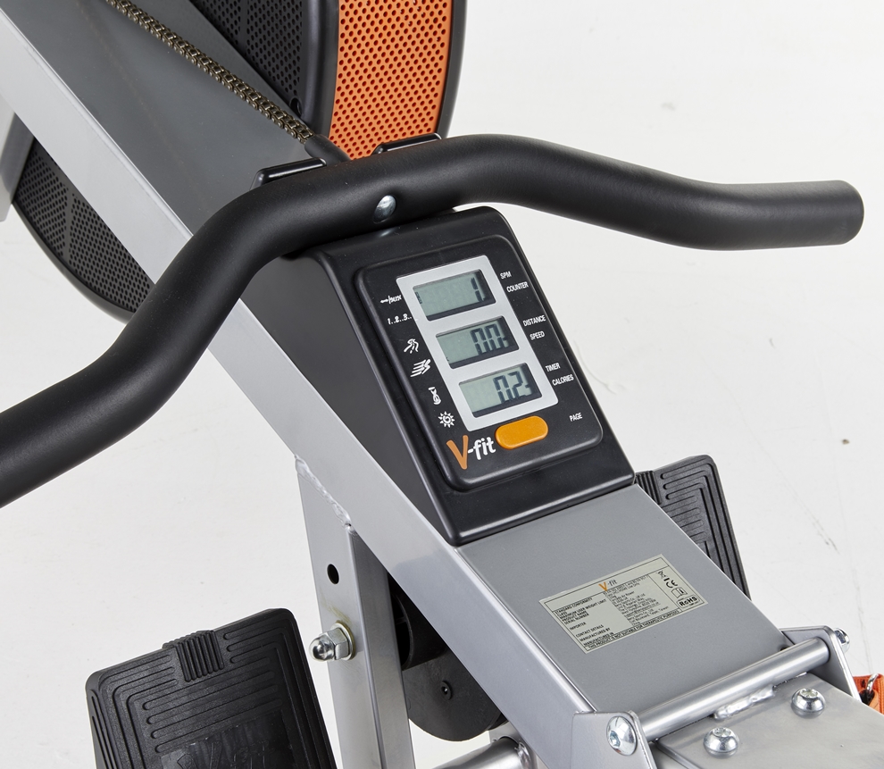 MOTIVE FITNESS by U.N.O. Rudergerät Tornado von V-fit
